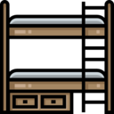 architecture and city,furniture and household,rest,hotel,hostel,holidays,bunk bed,bunk ok 
